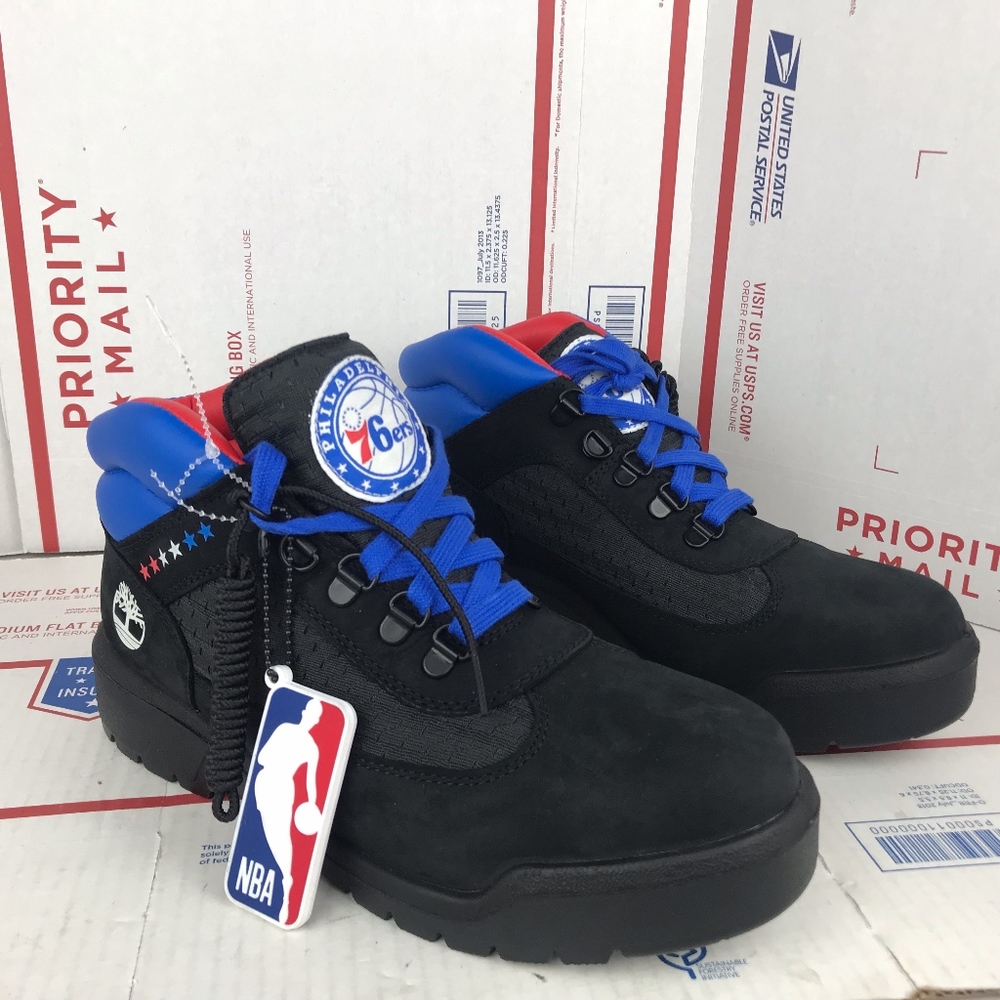 Timberland Mens X NBA Philadelphia 76ers Size 8